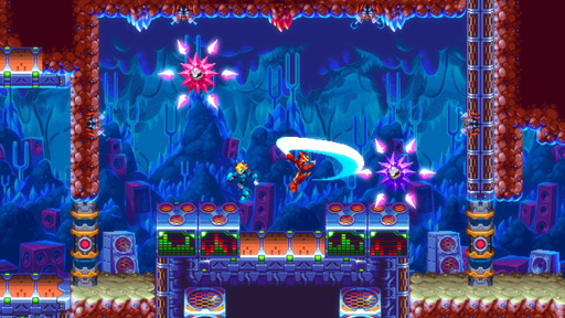 画像ギャラリー No.003のサムネイル画像 / 「30XX」は，ロックマンX風ゲームプレイにローグライクな要素を掛け合わせた新作プラットフォームアクション