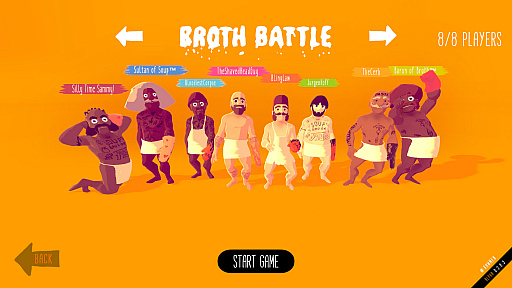 画像ギャラリー No.004のサムネイル画像 / PC向けオンライン対戦ゲーム「RAWMEN」の最新トレイラーと無料デモが公開。ラーメン大好きなメタボ中年たちが大乱闘
