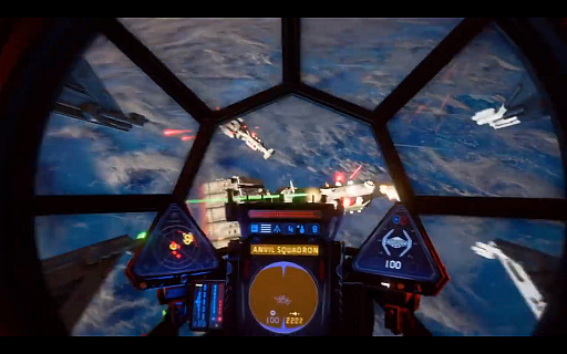 画像ギャラリー No.001のサムネイル画像 / スペースコンバットシム「Star Wars： スコードロン」のゲームプレイトレイラーが公開
