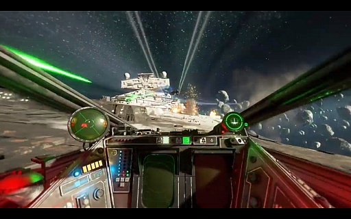画像ギャラリー No.004のサムネイル画像 / スペースコンバットシム「Star Wars： スコードロン」のゲームプレイトレイラーが公開