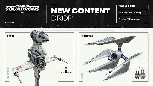 画像ギャラリー No.002のサムネイル画像 / 「Star Wars： スコードロン」に新しいマルチプレイマップや2つの機体が追加される最新アップデート情報が公開