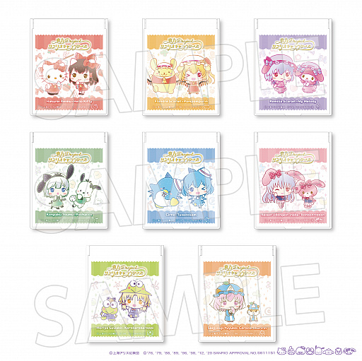 画像ギャラリー No.007のサムネイル画像 / 「東方Project×サンリオキャラクターズ」，霊夢とキティ，フランとポムポムプリンなど，第1弾の組み合わせと一部イラストが公開