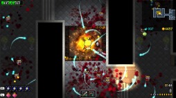 画像ギャラリー No.006のサムネイル画像 / 「ラズベリーマッシュ」のSwitch版が配信開始。ポップとバイオレンスが融合した，ダンジョン探索型のアクションSTG