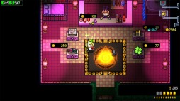 画像ギャラリー No.017のサムネイル画像 / 「ラズベリーマッシュ」のSwitch版が配信開始。ポップとバイオレンスが融合した，ダンジョン探索型のアクションSTG