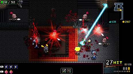 画像ギャラリー No.009のサムネイル画像 / PC版「ラズベリーマッシュ」の配信がSteamでスタート。多様な武器を使い分けながらダンジョンを攻略していくアクションシューティング