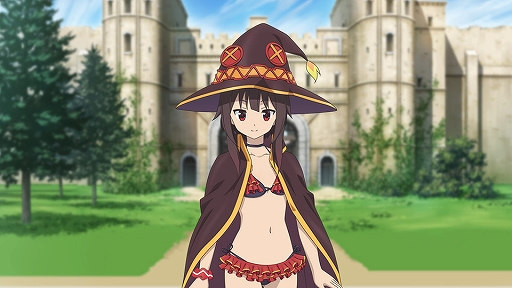 画像ギャラリー No.002のサムネイル画像 / 「この素晴らしい世界に祝福を! 〜この欲望の衣装に寵愛を!〜」,店舗特典“特別水着DLC”の詳細が公開