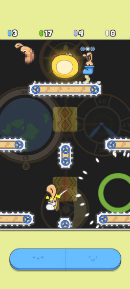 画像ギャラリー No.006のサムネイル画像 / 踏んで踏まれる大乱戦。スマホ向け対戦アクション「どっかんバニー」を紹介する「（ほぼ）日刊スマホゲーム通信」第2332回