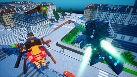 画像ギャラリー No.040のサムネイル画像 / 「デジボク地球防衛軍」，ウィングダイバーほか全シリーズの飛行戦士が参戦決定。エルギヌスやベイザルなど、巨大怪獣の情報も明らかに