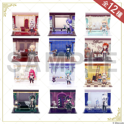 画像ギャラリー No.005のサムネイル画像 / 「悪魔王子と操り人形」オフィシャルショップを公開。箱庭を再現したアクリルジオラマや，ティスの誕生日を記念したフラワーボックスが登場