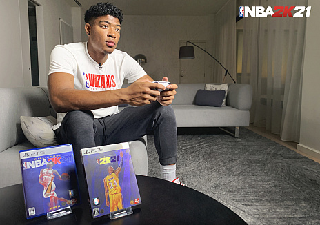画像ギャラリー No.001のサムネイル画像 / 「NBA 2K21」，日本公式アンバサダー八村 塁選手がYouTuber Riuto AFさんと対戦するゲームプレイ映像が公開。八村選手のメッセージも