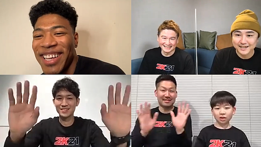 画像ギャラリー No.001のサムネイル画像 / 「NBA 2K21」，八村 塁選手の誕生日を祝う長編動画が公開