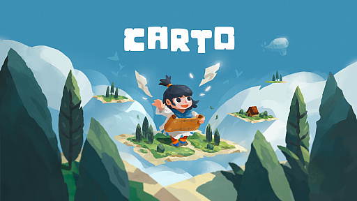 画像ギャラリー No.001のサムネイル画像 / PS4/Switch/PC用ソフト「Carto」が本日配信。地図の欠片を組み替えると地形そのものが変化するパズルアドベンチャー