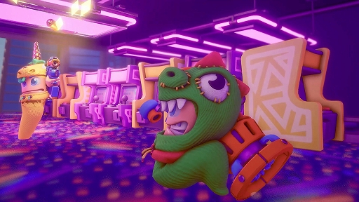 画像ギャラリー No.004のサムネイル画像 / 最大32人のクロスプレイに対応するバトルロイヤルアクション「Worms Rumble」がアナウンス。あのミミズゲームがリアルタイム制を導入