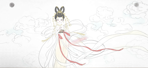 画像ギャラリー No.005のサムネイル画像 / 【PR】それは恨みか愛か。古典を遊ぶ「絵巻・長恨歌」が，現代のスマホゲーム文化で光るのは