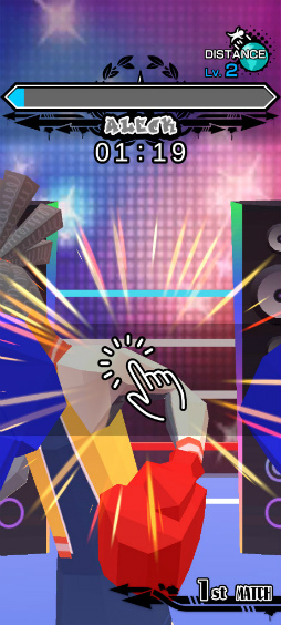 画像ギャラリー No.004のサムネイル画像 / 音楽にノッて敵をKO！ スマホ向けリズムゲーム「Beat Boxing Flyer」を紹介する「（ほぼ）日刊スマホゲーム通信」第2359回