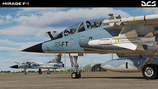 画像ギャラリー No.002のサムネイル画像 / 「DCS: Mirage F-1」の販売スタート。一世を風靡したマルチロール機，ミラージュF1が“DCS World”に参戦
