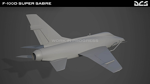 画像ギャラリー No.002のサムネイル画像 / 「DCS World」，アメリカ空軍のF-100Dをモデルにした機体モジュール“DCS: F-100D Super Sabre”を発表