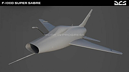 画像ギャラリー No.005のサムネイル画像 / 「DCS World」，アメリカ空軍のF-100Dをモデルにした機体モジュール“DCS: F-100D Super Sabre”を発表