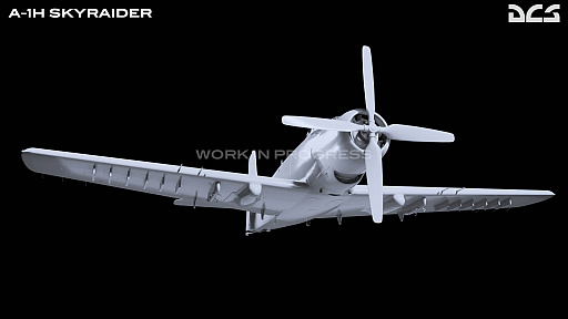 画像ギャラリー No.003のサムネイル画像 / 「DCS World」，機体モジュール「DCS: A-1H Skyraider」の制作を発表。巨大なペイロードと長い航続距離を誇る“スパッド”がDCSに参戦