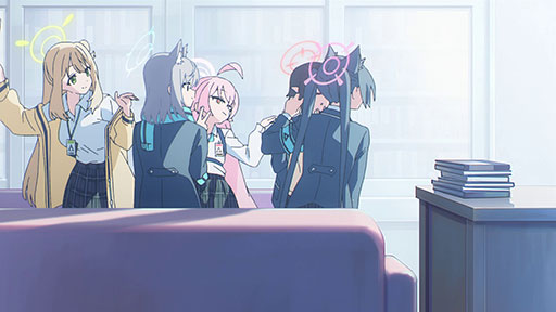 画像ギャラリー No.001のサムネイル画像 / TVアニメ「ブルーアーカイブ The Animation」，ノンクレジットED映像を公開。少女たちの穏やかな日常が描かれる
