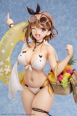 画像ギャラリー No.008のサムネイル画像 / 水着姿のライザが1/4スケールのフィギュアになって登場。高さ約44.9cmの大ボリュームで，予約受付も本日開始に