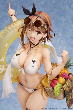画像ギャラリー No.009のサムネイル画像 / 水着姿のライザが1/4スケールのフィギュアになって登場。高さ約44.9cmの大ボリュームで，予約受付も本日開始に