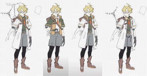 画像ギャラリー No.005のサムネイル画像 / ライザの成長した姿を描くのは，針に糸を通すような仕事。「ライザのアトリエ２」キャラクターデザインをイラストレーターのトリダモノ氏に聞く