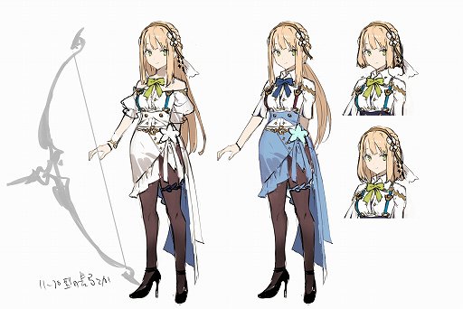 画像ギャラリー No.012のサムネイル画像 / ライザの成長した姿を描くのは，針に糸を通すような仕事。「ライザのアトリエ２」キャラクターデザインをイラストレーターのトリダモノ氏に聞く