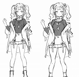 画像ギャラリー No.016のサムネイル画像 / ライザの成長した姿を描くのは，針に糸を通すような仕事。「ライザのアトリエ２」キャラクターデザインをイラストレーターのトリダモノ氏に聞く