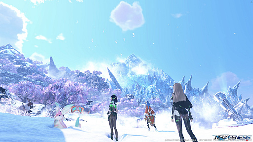 画像ギャラリー No.001のサムネイル画像 / 「PSO2 ニュージェネシス」，大型アップデート第2弾“氷壁を穿つ五つの志”プレイレポート。極寒の地“クヴァリス”を探索