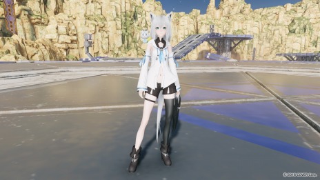 画像ギャラリー No.011のサムネイル画像 / 「PSO2 ニュージェネシス」新緊急クエスト“資源採掘リグ防衛戦：クヴァリス”本日実装。ホロライブとコラボした新ACスクラッチ登場