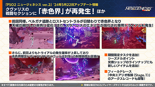 画像ギャラリー No.017のサムネイル画像 / 「PSO2 ニュージェネシス」公式番組まとめ。対戦コンテンツ「ラインストライク」は7月に。「コードギアス 反逆のルルーシュ R2」とのコラボも