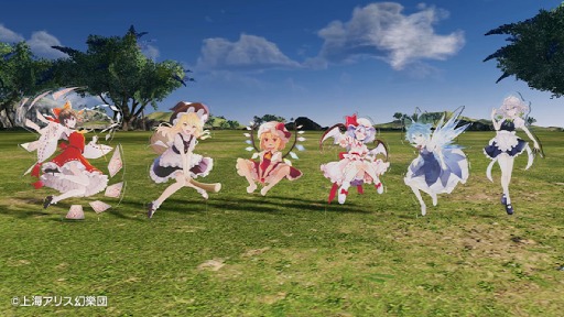 画像ギャラリー No.017のサムネイル画像 / 「PSO2 ニュージェネシス」，東方Projectとのコラボを開始。ゆっくり霊夢＆魔理沙も登場。期間は9月3日まで