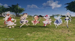 画像ギャラリー No.023のサムネイル画像 / 「PSO2 ニュージェネシス」，東方Projectとのコラボを開始。ゆっくり霊夢＆魔理沙も登場。期間は9月3日まで