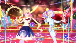 画像ギャラリー No.018のサムネイル画像 / 12月10日稼働の「データカードダス アイカツプラネット！」を紹介。前作からガラリと仕様が変わり，ライバルとのバトルが楽しめるゲームに