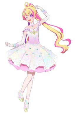 画像ギャラリー No.043のサムネイル画像 / 12月10日稼働の「データカードダス アイカツプラネット！」を紹介。前作からガラリと仕様が変わり，ライバルとのバトルが楽しめるゲームに