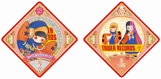 画像ギャラリー No.018のサムネイル画像 / 「アイカツ！」シリーズとTOWER RECORDSとのコラボグッズが3月4日に発売。予約受付が開始