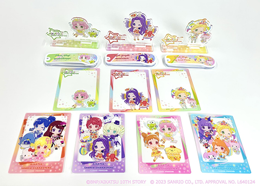 画像ギャラリー No.007のサムネイル画像 / 「アイカツ！×サンリオキャラクターズ」コラボ第2弾POP UP SHOP，2024年1月26日から2月7日まで開催。グッズの先行予約受付を開始