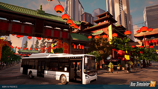 画像ギャラリー No.003のサムネイル画像 / 「Bus Simulator 21」の2021年リリースがアナウンス。シリーズで初めてアメリカを舞台にした公共バス運行シミュレータ