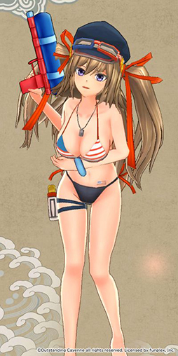 画像ギャラリー No.022のサムネイル画像 / 「戦国RENKA ズーム！」に【SSR】ペリー・水着が実装