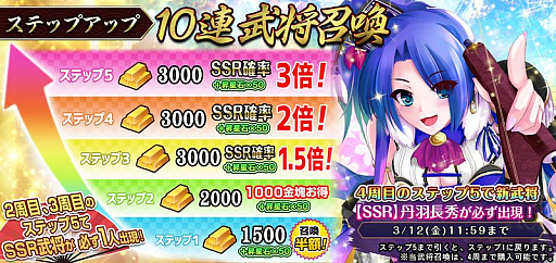 画像ギャラリー No.008のサムネイル画像 / 「戦国RENKA ズーム！」に新武将“丹羽長秀”登場