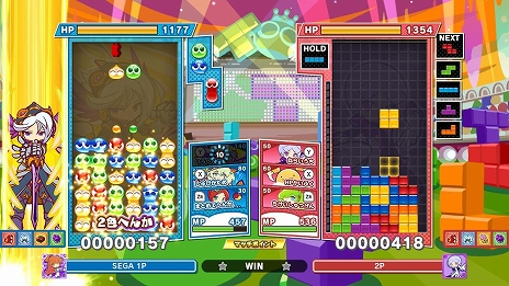 画像ギャラリー No.011のサムネイル画像 / 「ぷよぷよテトリス2」の無料アップデート第3弾が実施。“かんせん”機能や新キャラクター追加のほか，PS5/PS4間のクロスプレイ対応も