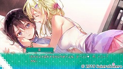 画像ギャラリー No.008のサムネイル画像 / 百合系ADV「推しのラブより恋のラブ」，iOS/Android版がリリース。女の子同士の“ドタバタ恋愛追いかけっこ”