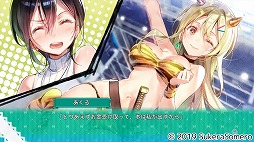 画像ギャラリー No.011のサムネイル画像 / 百合系ADV「推しのラブより恋のラブ」，iOS/Android版がリリース。女の子同士の“ドタバタ恋愛追いかけっこ”