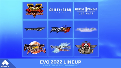 画像ギャラリー No.005のサムネイル画像 / 格闘ゲームの祭典「EVO 2022」，日本時間8月6日2：00開幕。3年ぶりにオフライン開催が実現したEVOのタイムスケジュールや配信URLをチェック