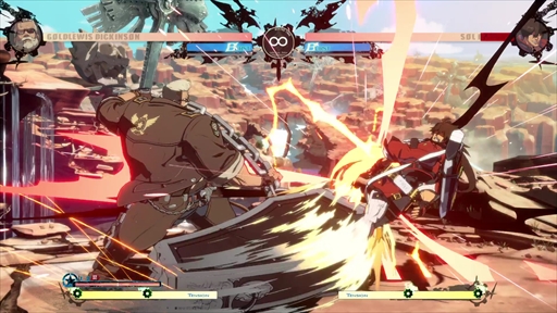 画像ギャラリー No.007のサムネイル画像 / 「GUILTY GEAR -STRIVE-」，ゴールドルイス＝ディキンソンのプレイフィールをお届け。シーズンパス所有者は本日夕方頃からプレイ可能に