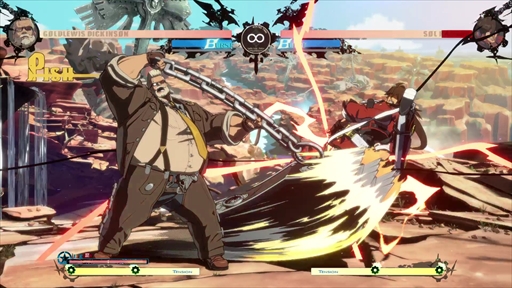画像ギャラリー No.010のサムネイル画像 / 「GUILTY GEAR -STRIVE-」，ゴールドルイス＝ディキンソンのプレイフィールをお届け。シーズンパス所有者は本日夕方頃からプレイ可能に