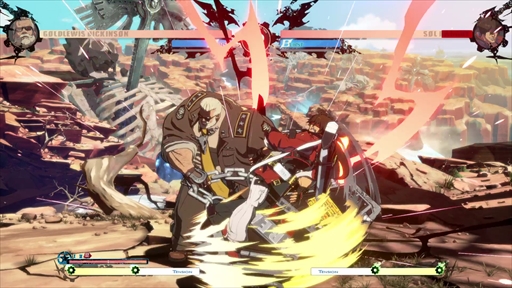 画像ギャラリー No.014のサムネイル画像 / 「GUILTY GEAR -STRIVE-」，ゴールドルイス＝ディキンソンのプレイフィールをお届け。シーズンパス所有者は本日夕方頃からプレイ可能に