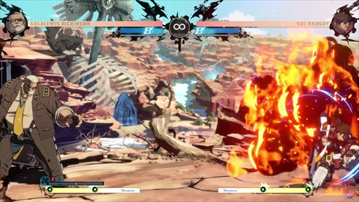 画像ギャラリー No.016のサムネイル画像 / 「GUILTY GEAR -STRIVE-」，ゴールドルイス＝ディキンソンのプレイフィールをお届け。シーズンパス所有者は本日夕方頃からプレイ可能に