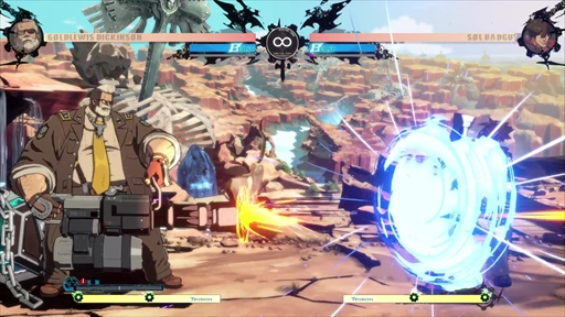 画像ギャラリー No.017のサムネイル画像 / 「GUILTY GEAR -STRIVE-」，ゴールドルイス＝ディキンソンのプレイフィールをお届け。シーズンパス所有者は本日夕方頃からプレイ可能に